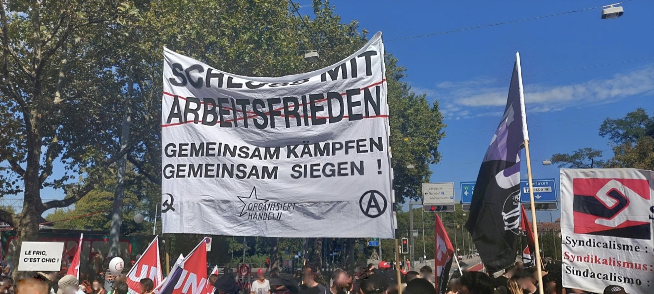 21.9.24: Revolutionärer Block an der Lohndemo