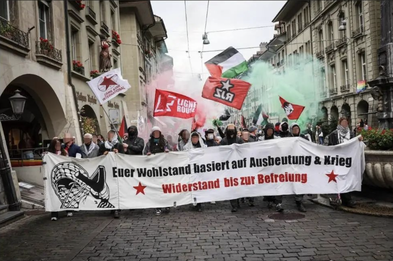 Rückblick auf die Antiimperialistische Demo & internationalistische Brochure